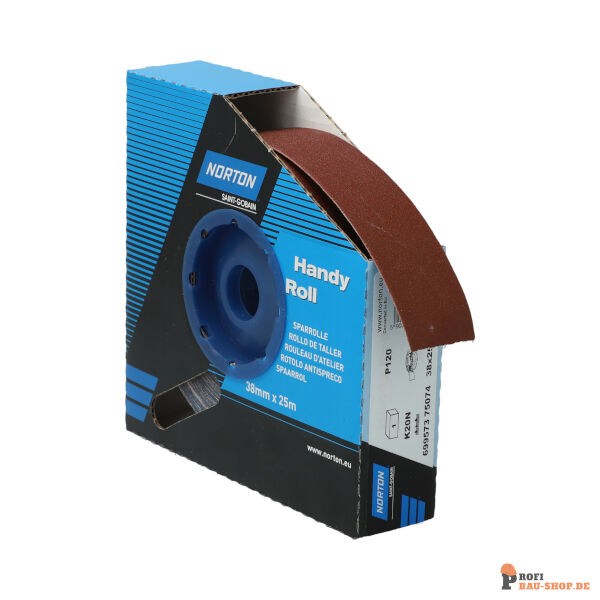 nortonschleifmittel/NORTON_schleifmittel_69957375074 Handy Rolls Norton H216F 38x25m Grit 120_154680